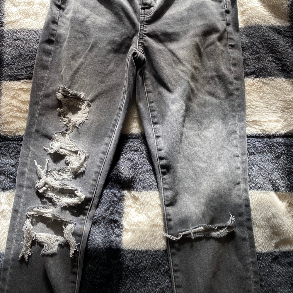 American Eagle Next Level Stretch Ripped Jeans